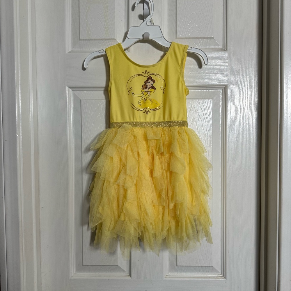Disney Belle Yellow Tutu Dress